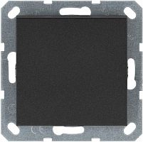 Кнопка звонка 1-кл. 10А IP20 механизм антрацит Jasmart G3010B