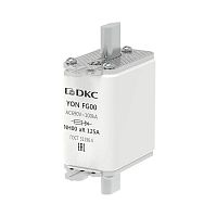 Предохранитель YON ножевого типа FG00 125А 690В хар-ка aR DKC 1FG00-0125-690V-AR