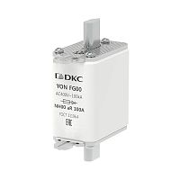 Предохранитель YON ножевого типа FG00 100А 400В хар-ка aR DKC 1FG00-0100-400V-AR