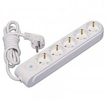 Удлинитель 5х3м с заземл. 16А защ. шторки Makel N5310043