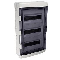 Бокс модульный накладной PDB/W 4036 GR (ЩРН-ПГ-36) IP65 пластик. Pro JazzWay 5072169