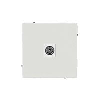 Розетка телевизионная одиночная TV KANT бел. песок DKC 7010503