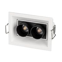 Светильник светодиодный MS-ORIENT-BUILT-TURN-TC-S67x90-5W Day4000 WH-BK 30 deg IP20 230В металл Arlight 032232
