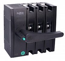 Выключатель-разъединитель SYSTEMEPACT SD160 3п 100А рукоятка фронт. слева (зак. отдельно) SE SSD01603LF0100