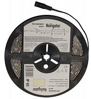 Лента светодиодная 71 420 NLS-5050R30-7.2 IP20 12B R5 7.2Вт/м (уп.5м) Navigator 71420