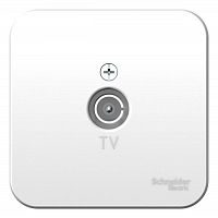 Коннектор TV ОП BLANCA изол. пласт. бел. SchE BLNTA000011