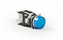 Арматура сигнальная 16мм круглая 12-24 AC/DC син. EMAS D070YXM