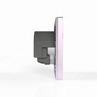 Розетка 1-м СП Pixel с заземл. с 2-мя заряд. устр. USB тип A+C IP20 механизм перламутр. TOKOV ELECTRIC TKE-PX-R1U2AC-C04