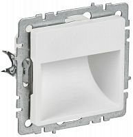 Подсветка светодиодная BRITE ПЛ20-БрАБ встраив. механизм арктич. бел. IEK BR-FL20-K91