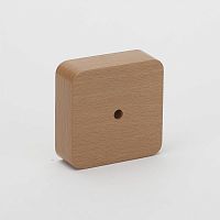 Коробка универсальная для кабель-каналов 80х80х25 бук (светл. основа) IP40 Ruvinil 65005-38М