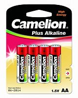 Элемент питания алкалиновый LR LR6 BL-4 (блист.4шт) Camelion 7370