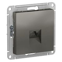 Механизм розетки компьютерной AtlasDesign RJ45 сталь SchE ATN000983