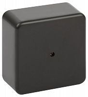 Коробка распаячная 100х100х50мм без клеммы IP40 черн. BS-B-100-100-50 Эра Б0061805