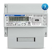 Счетчик CE 301 R33 146-JAZ 3ф 5-100А 1 класс точн. многотариф.; универс. креп. RS485 оптопор. Моск. вр. Энергомера 101004002008842