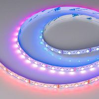Лента светодиодная SPI-RZ-B60-8mm 12V RGB-PX1-BPT 9Вт/м IP20 5060 (уп.5м) Arlight 047382