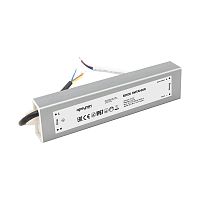 Блок питания 24В 60Вт импульсный IP67 175-265В 2.5А алюм. серебр. 185х40х22мм Apeyron 03-112