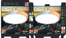 Светильник светодиодный декоративный PPB Scandic-R 36Вт 4000К IP20 d380х50 настенно-потолочный WH/W JazzWay 5036956