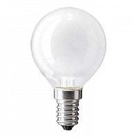 Лампа накаливания Stan 60Вт E14 230В P45 FR 1CT/10X10 Philips 926000003857