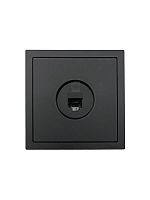 Розетка компьютерная 1-мест. СП ZIMA IP20 черн. бархат LEZARD 704-4288-140