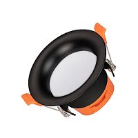 Светильник светодиодный MS-BLIZZARD-BUILT-R90-6W Warm3000 BK 100 deg IP20 230В металл Arlight 036610