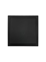 Кнопка звонка СП ZIMA IP20 безвинт. зажим черн. бархат LEZARD 704-4288-103QC