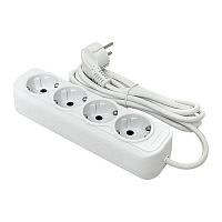 Удлинитель 4х2м с заземл. 16А IP20 Эксперт 3.0кВт ПВС 3х1 PROxima EKF UBA16-310-4-02