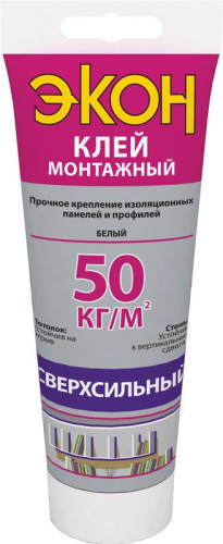 Клей монтажный "ЭКОН Сверхсильный" туба 200г Момент Б0023010 Клей монтажный "ЭКОН Сверхсильный" туба 200г Момент Б0023010
