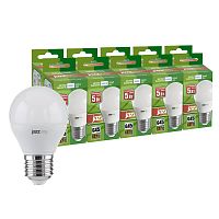 Лампа светодиодная PLED-ECO-G45 5Вт G45 4000К нейтр. бел. E27 400лм 230В 50Гц (уп.10шт) JazzWay 2856685