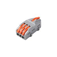 Клемма монтажная СМК PTC-1P 4213 BL/3 450В 32А 0.08-2.5 4.0кв.мм (уп.3шт) JazzWay 5073746