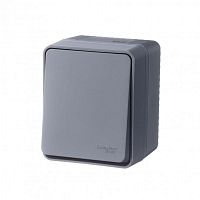 Выключатель 1-кл. ОП AtlasDesign Profi54 10 АХ антрацит SchE ATN544011
