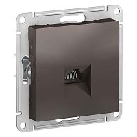 Механизм розетки компьютерной AtlasDesign RJ45 мокко SchE ATN000683