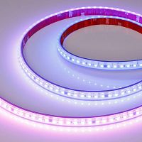 Лента светодиодная SPI-PS-A120-12mm 24V RGB-PX6-BPT 23Вт/м IP67 2835 герметичная бегущий огонь (уп.5м) Arlight 049452