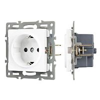Механизм электрической розетки SCT-MEU1-PL-WH (250В 16А) Arlight 043730