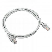 Патч-корд кат.5e неэкранированный UTP оболочка PVC сер. (1.0м) TeraLINK PRO EKF TRP-5EUTP-PVC-1M-GY