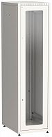 Шкаф сетевой LINEA E 42U 600х800мм стекл. передняя дверь задняя металлическая сер. ITK LE35-42U68-GM