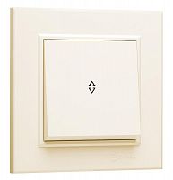 Переключатель 1-кл. СП Karea 10А IP20 крем. Makel 56010005