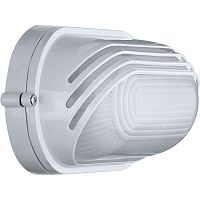 Светильник ЛОН 94 816 NBL-O3-60-E27/WH 1х60Вт E27 IP54 (аналог НПБ 1407 бел. овал ресн. 60Вт) Navigator 94816
