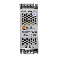 Блок питания для светодиод. ленты BSPS 100Вт 8.3А 12В IP20 метал. JazzWay 5024342