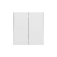 Выключатель 2-кл. СП STRONG MIELE 10А жемчуж. Kranz KR-78-0706-4