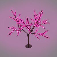 Дерево светодиодное "Сакура" 1.5м d кроны 1.8м LED роз. IP65 понижающ. трансф. в компл. Neon-Night 531-108