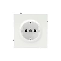 Розетка силовая KANT 2P+E без шторки бел. магнолия DKC 7000033