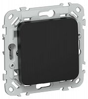 Выключатель проходной 1-кл. СП FLITE ВС61-1-0-ФлЧ 10А механизм черн. IEK FI-V12-0-10-1-K02