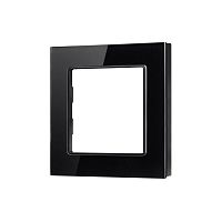 Рамка стеклянная FRM-GLARE-GS-1-BK Arlight 043787