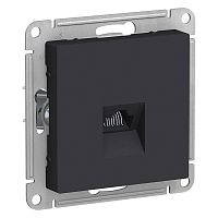 Механизм розетки компьютерной AtlasDesign RJ45 карбон SchE ATN001083