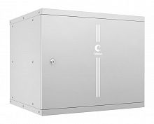 Шкаф телекоммуникационный настенный разборный LIGHT WSC-05D-9U55/45m 19дюйм 9U дверь метал. сер. Cabeus 10177c