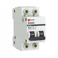 Выключатель нагрузки 2п 40А ВН-29 Basic EKF SL29-2-40-bas