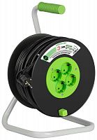 Удлинитель на пластик. катушке 4х40м с заземл. KAT-3x1.5-40m Greenline ПВС 3х1.5 Эра Б0065132