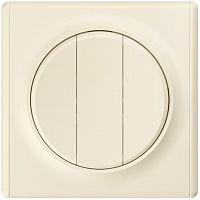 Выключатель 3-кл. СП Florence 10А IP20 механизм беж. 1E31901301 OneKeyElectro 2172803