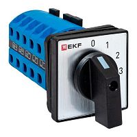 Переключатель кулачковый ПК-1-103 3п 25А "0-1-2-3" IP65 EKF pk-1-103-25-65