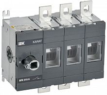 Выключатель-разъединитель ВРК 3п 315А без рукоятки KARAT IEK KA-VR10-3-0315
